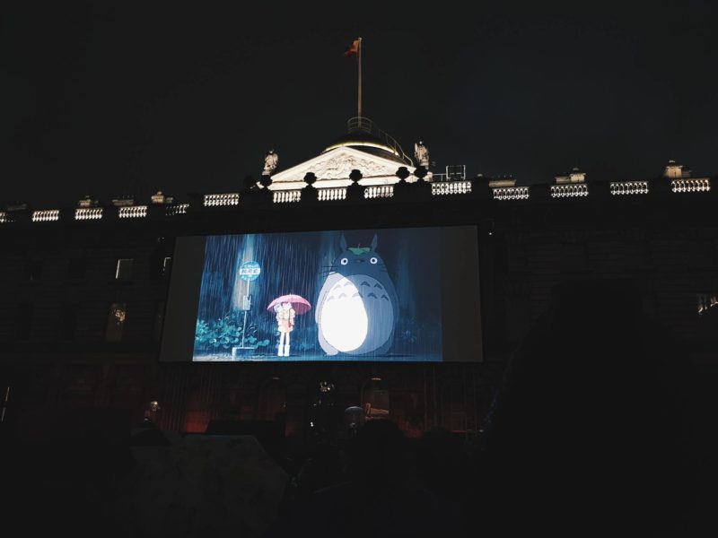 My Neighbor Totoro Film, Umbrella Scene, Film4 Summer Screen at Somerset House | The LDN Gal