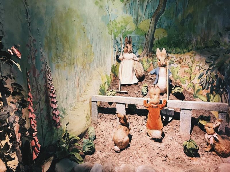 Peter Rabbit and family, The World of Beatrix Potter Attraction 