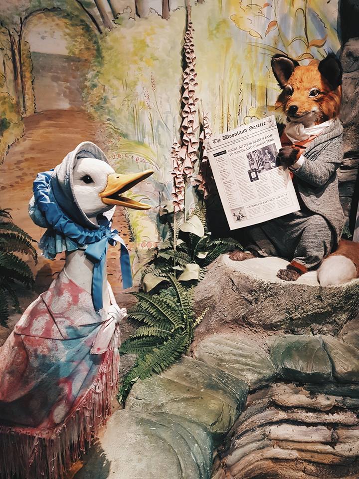 Mr Tod and Jemima Puddle-Duck, The World of Beatrix Potter Attraction exterior