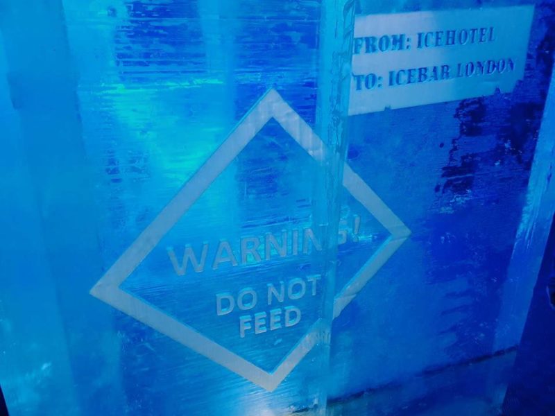 Icebar London review and experience - The LDN Gal