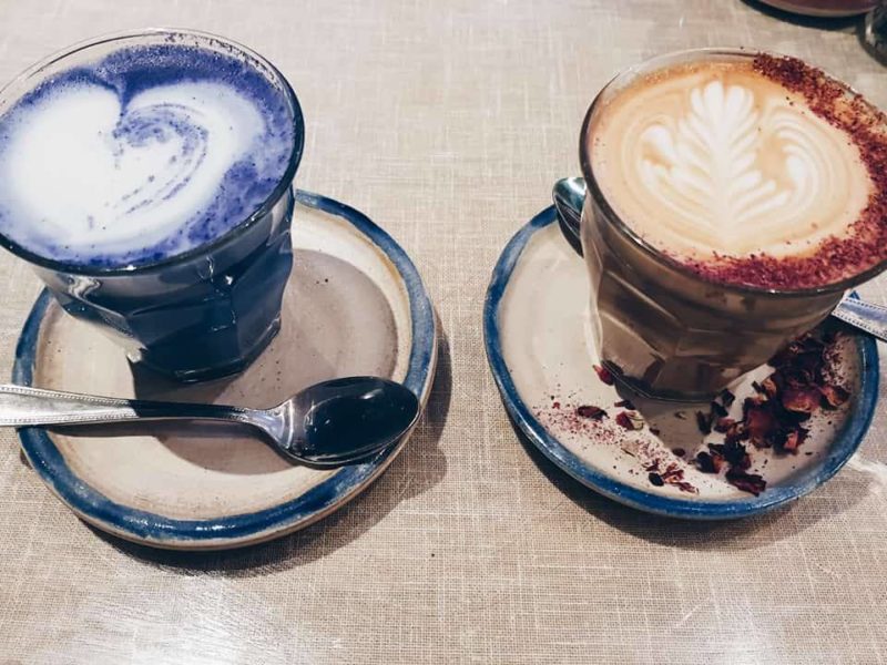 Coloured Lattes, Farm Girl Cafe review, London