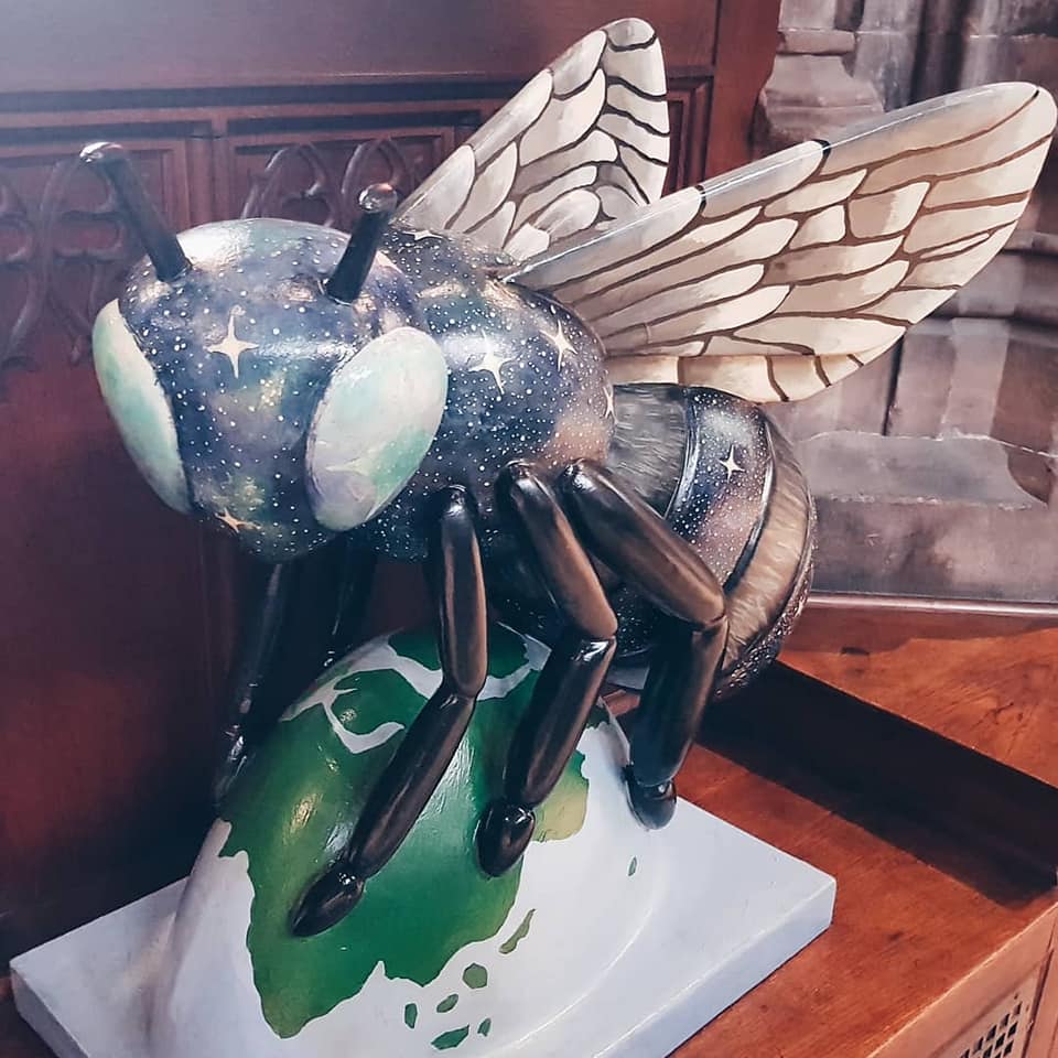 Bees in the City at Manchester Cathedral, Manchester - What to do for a weekend in Manchester - The LDN Gal