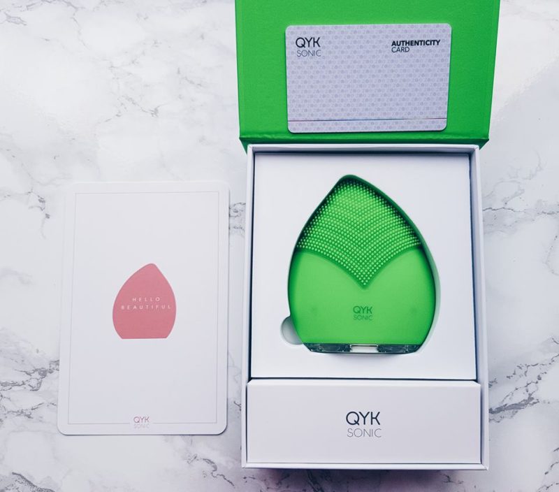 ZOE QYKSonic facial cleansing device review