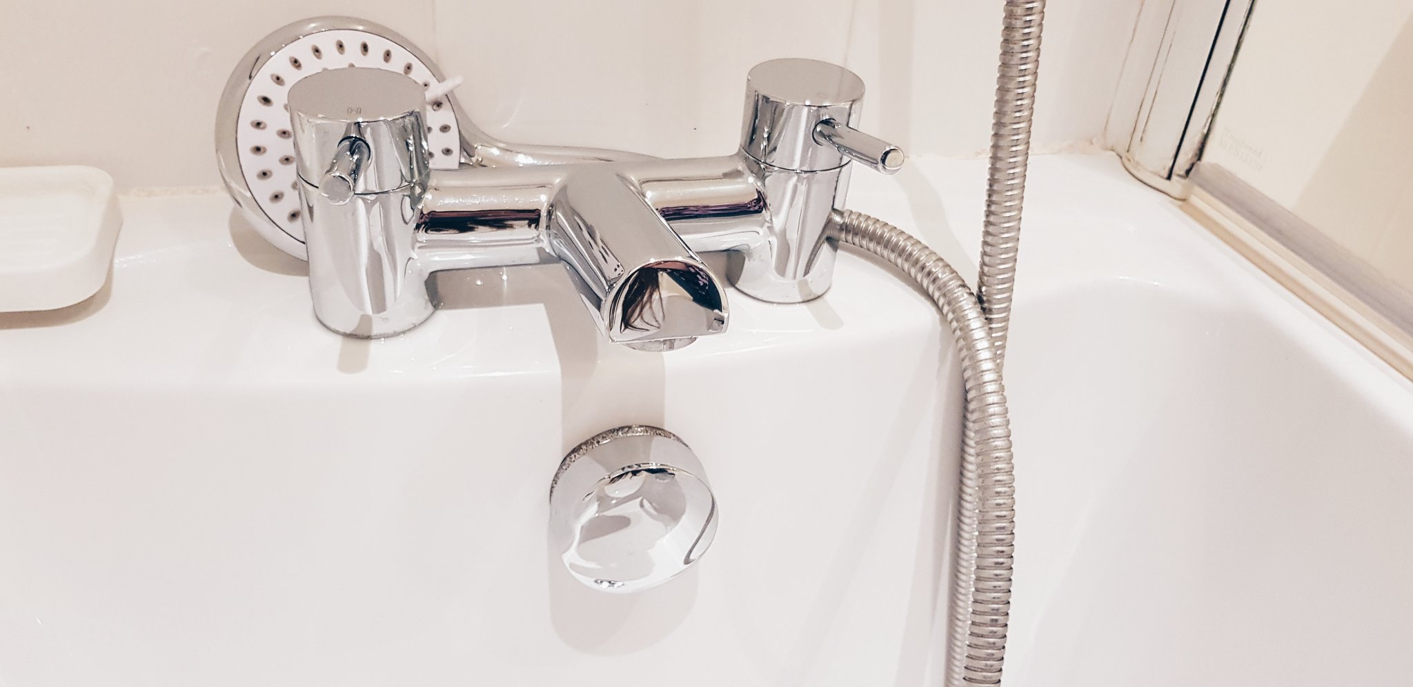 A spring clean with Fantastic Services - bath tap cleaning
