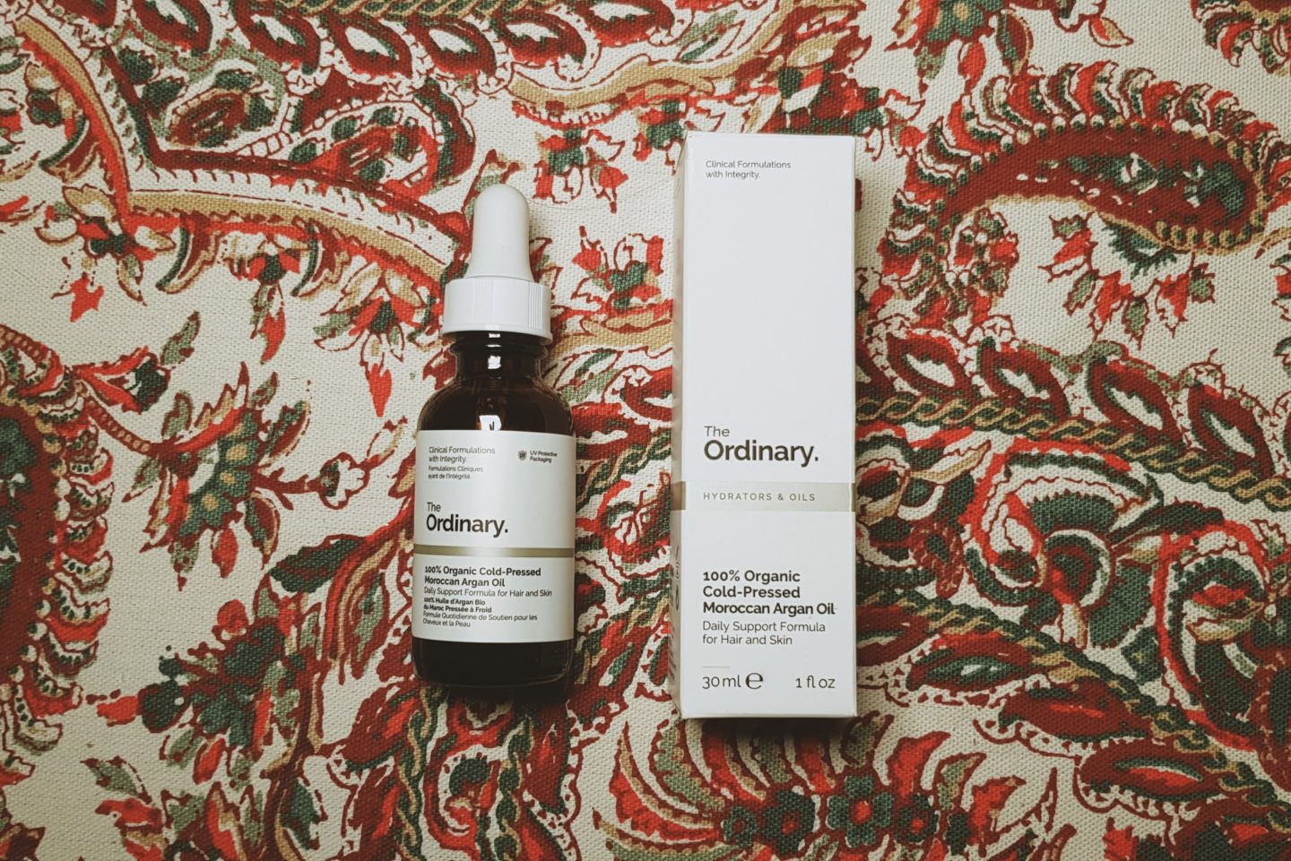 Reinventing my skincare routine with The Ordinary | The Ordinary 100% Organic Cold-Pressed Moroccan Argan Oil review | The LDN Gal