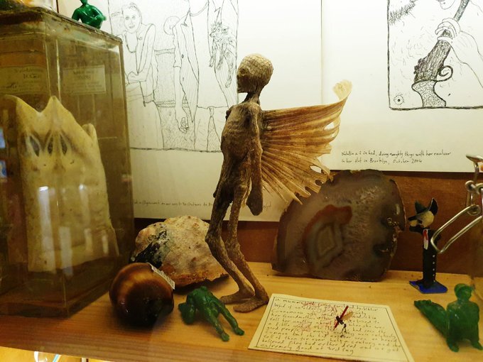 Exploring The Viktor Wynd Museum of Curiosities, London - fairy