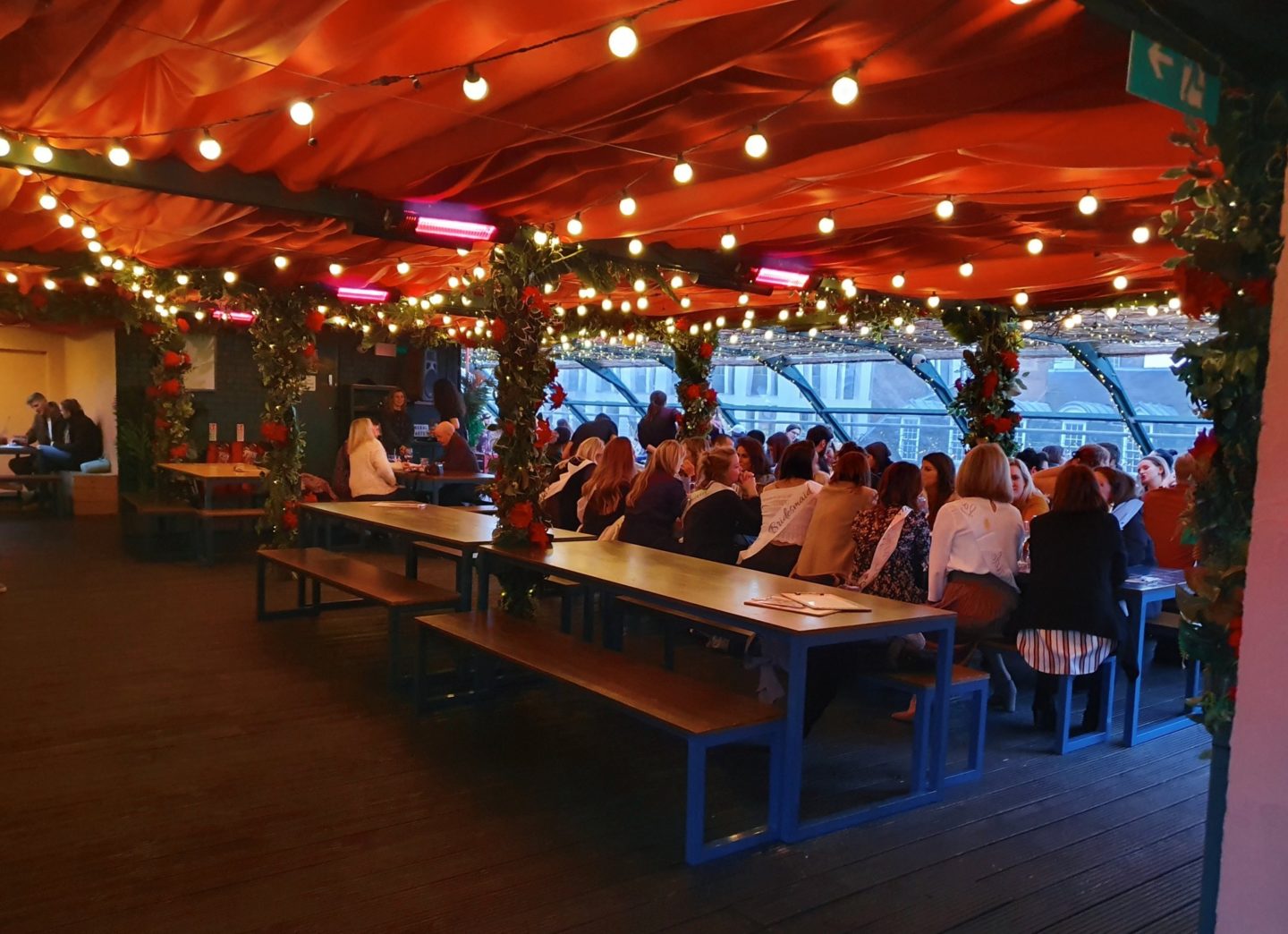 Is Bar Elba the best rooftop bar in London - interior 1