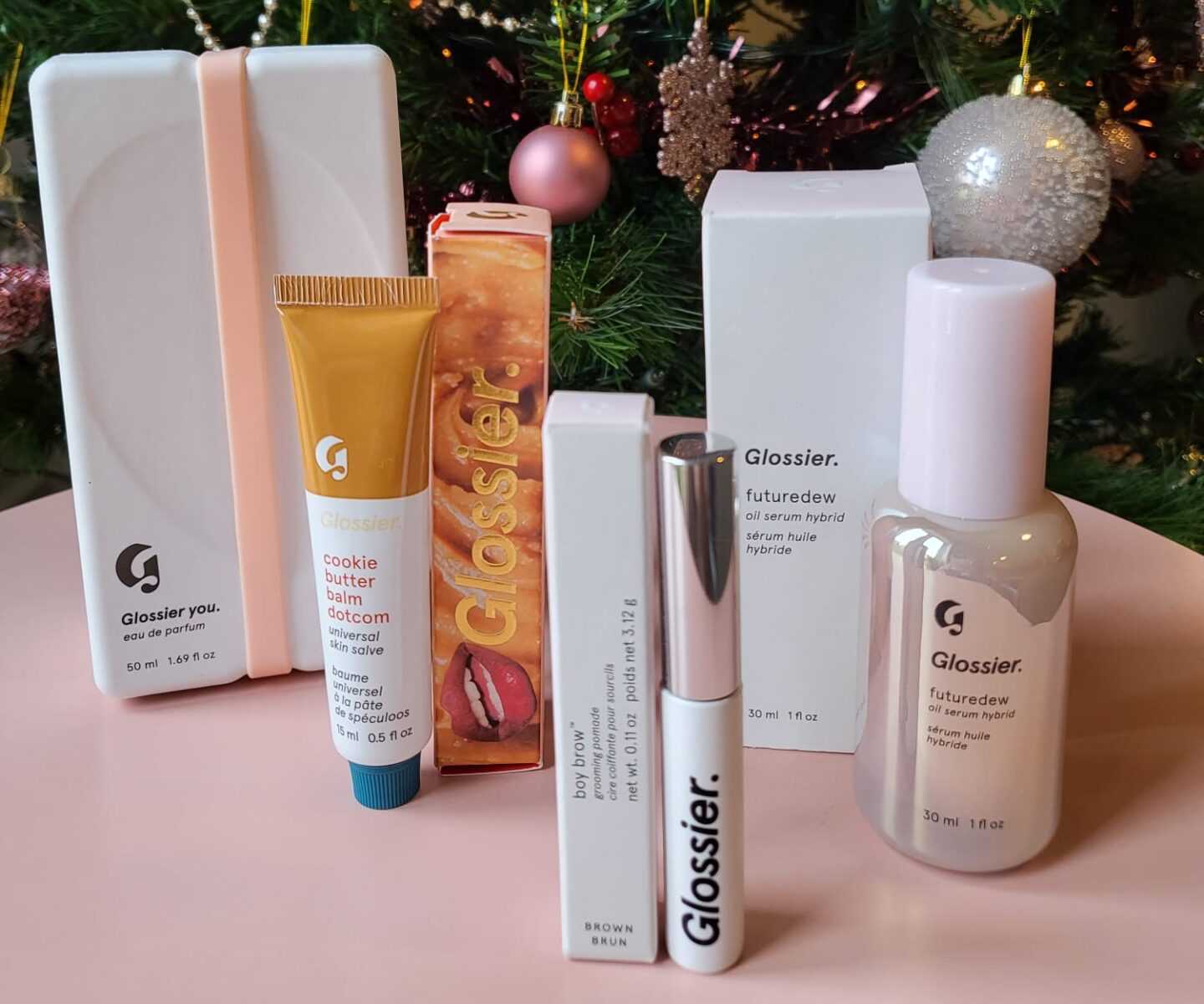 Christmas haul with Glossier review